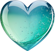 Romantic and soft heart in dreamy colors. . png