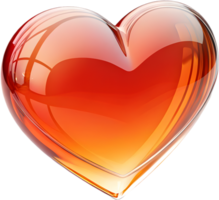 Modern and smooth heart design for decor. . png