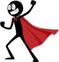 Expressive stick figure design with a playful and quirky motion. . png