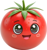 Over-expressive tomato emoji with a creative and vibrant design. . png