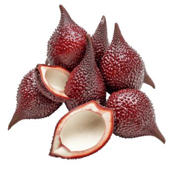 fresco salak frutta visualizzato su un' pulito trasparente sfondo evidenziazione suo unico struttura e forma, salak su trasparente sfondo png