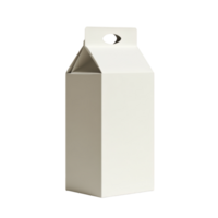 Simple blank milk carton placed on a neutral background for product display and packaging inspiration, Milk blank carton png