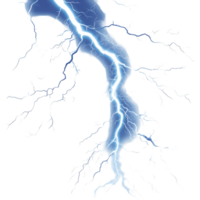 Dynamic display of thunder and lightning on a transparent background showcasing natures power, thunder lightning transparent background png