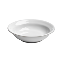 Empty ceramic dish isolated on a transparent background, perfect for culinary presentation or artistic display purposes, empty ceramic dish isolated on transparent background png
