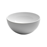 Elegant transparent bowl on a minimalist transparent background showcasing simple design and form, Beautiful transparent bowl on transparent background png