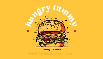 Burger Restaurant Business Card Template
