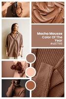 Color of the year Pinterest Moodboard template