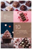Top 10 Homemade Valentine's Pinterest template