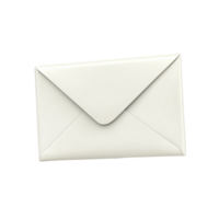 A closed white envelope suitable for sending letters or documents. png