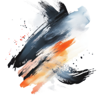 een levendig abstract plons van kleuren mengen kunst en emotie Aan canvas. png