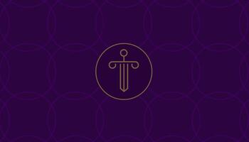 Dark Purple Lawyer Business Card Template
