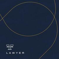 Lawyer Business Name Card template