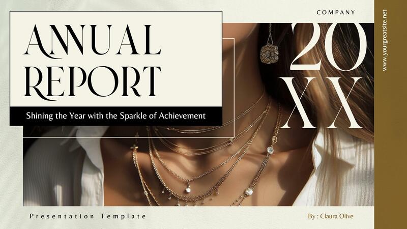 Annual Report Jewelry Presentation
