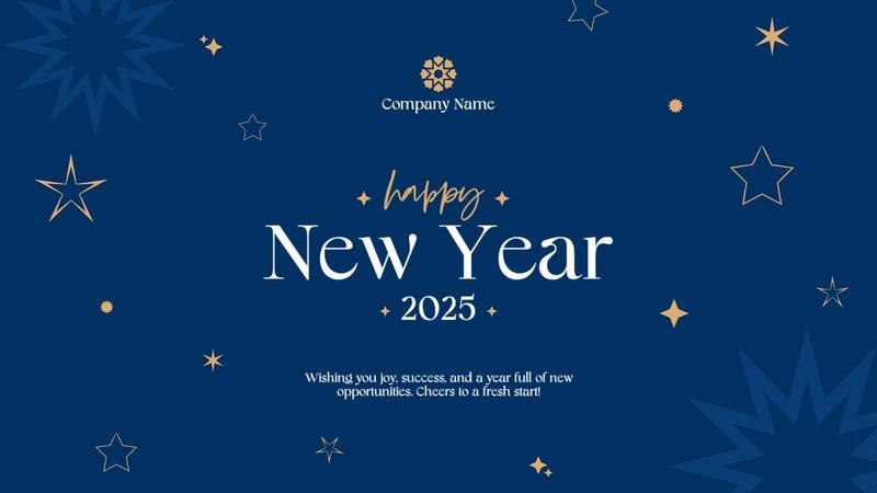 Company Page Cover New Year Season