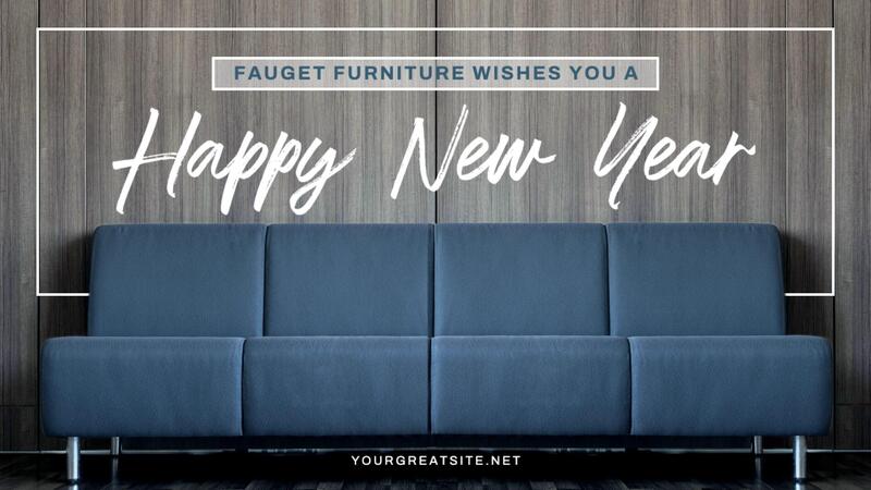 Minimalist Furniture New Year Mobile Facebook Cover