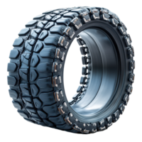 High-performance off-road tire designed for rugged terrain and excellent grip in various weather conditions isolated on transparent background png