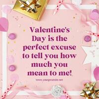 Valentines Season Greeting Instagram Post template