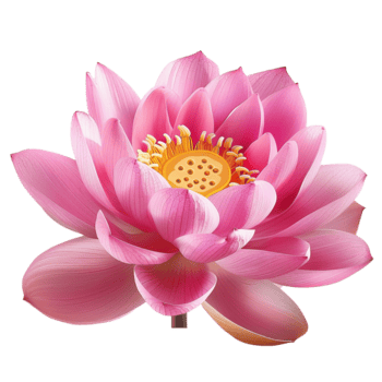 un maravilloso rosado loto florecer en lleno floración hermosa flor imagen png