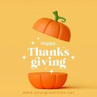 (Thanksgiving) Observed Celebration Greetings template