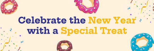 Twitter Header - New Year Special Taste template