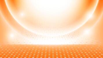 Abstract white and orange color, modern design stripes background with curve lines and rectangle pattern. vector