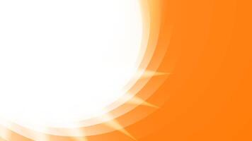 Abstract white and orange color, modern design stripes background with curve lines. vector