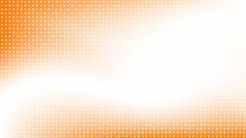 Abstract white and orange color background with rectangle pattern and glowing light. vector
