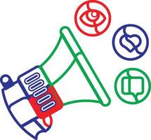 Announcement Icon editable file vector