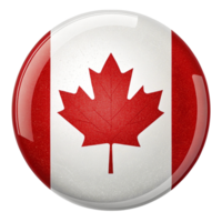 A canadian flag button with a red, white and blue maple leaf png