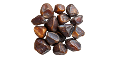 Pile of fresh dates isolated on transparent background png