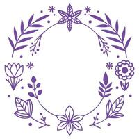 graceful floral frames and ornamental dividers for projects for ghraphic vector