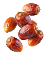 Artistic flying date fruits for design purposes png