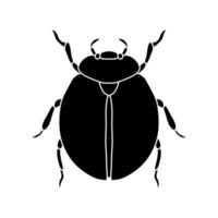 bug illustration perfect for nature themed designs and artistic projects featuring various bug species vector