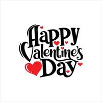 Valentines Day Typography Concepts for Artistic Designs vector