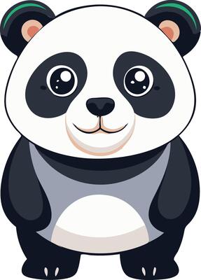 Majestic Panda Available on EPS File