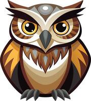 Mystic Owl Available on EPS File vector