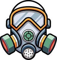 Modern Respirator Available on EPS File vector