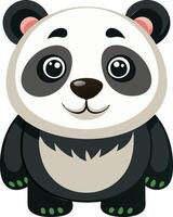 Adorable Panda Available on EPS File vector