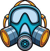 Industrial Respirator Available on EPS File vector