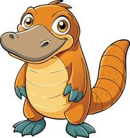 Fascinating Platypus Available on EPS File vector