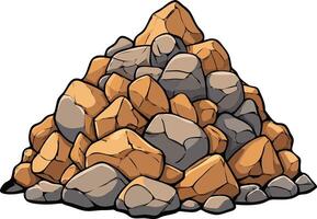 Stone Stack Arrangement Available on EPS File vector