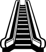 Modern Escalator Design Available on EPS File vector