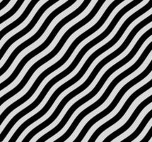 Seamless pattern with black and white wavy lines background. vector