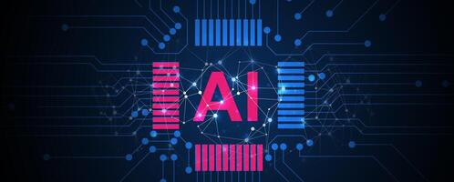 Exploring the Boundaries of Innovation Through Artificial Intelligence Technology vector