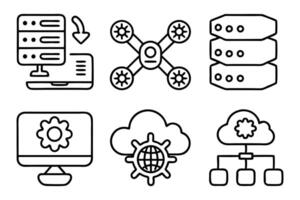 devops development and operations concept editable vector