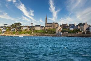 View of the famous and small Batz island photo