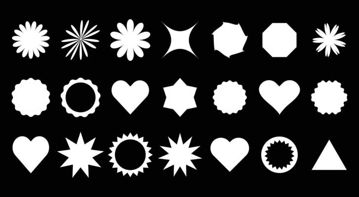 A beautiful round shape package design with heart