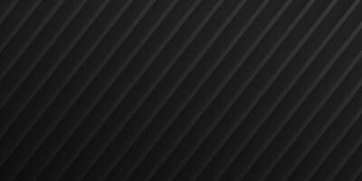 Dark black background with diagonal stripes creating a modern and elegant texture. Minimalist abstract design suitable for,banner,web,graphic projects and digital applications. illustration vector