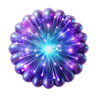 Glowing Orb Render Abstract Background Image png