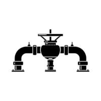 Industrial Factory Pipeline Icon Illustration vector